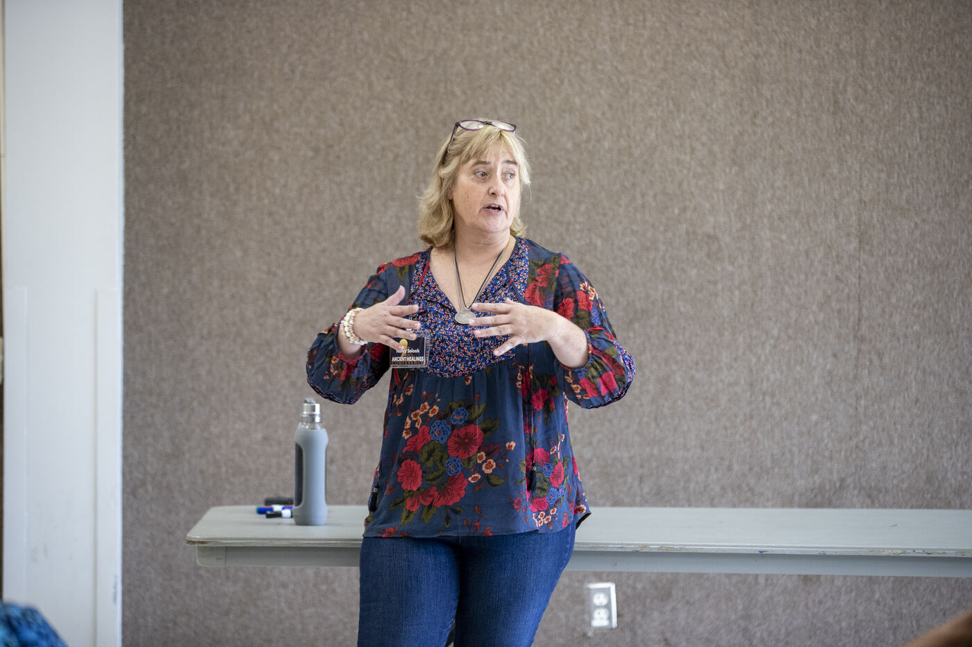 Nancy Solook teaching
