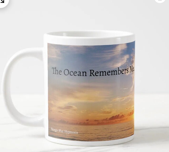 The Ocean Remembers Me mug