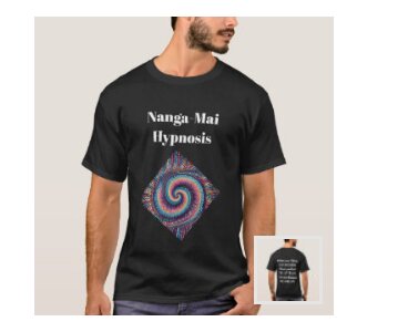 Nanga-Mai Hypnosis spiral t-shirt